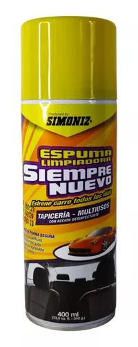 Limpia Tapiceria Espuma 400Ml Simoniz