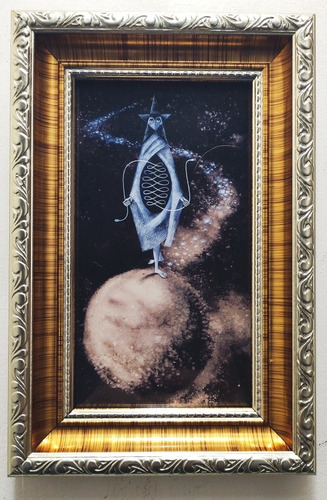 Remedios Varo / Otro Reloj 3 Cuadrito Decorativo 23 X 15 Cms