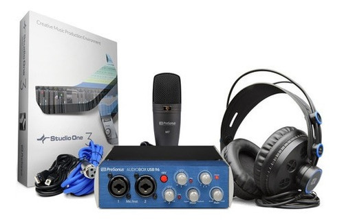 Kit Grabación Presonus Audiobox Usb 96 Studio + Envío Expres