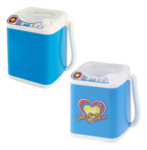 Mini Máquina De Lavar Roupa Eletrônica De Simulação /
