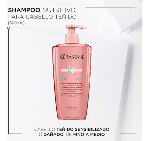 Kérastase Shampoo Bain Riche Chroma Respect 500ml