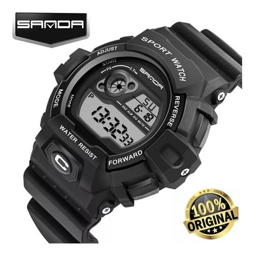 Relógio Masculino Digital Esportivo Militar C- Shock Sanda