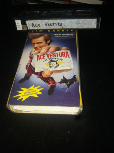 Película Ace Ventura Vhs (en Inglés)
