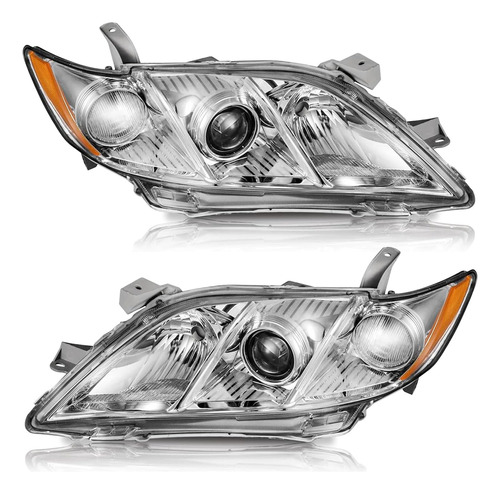 Faros Delanteros Para Toyota Camry 2007 2008 2009  Reemplaz