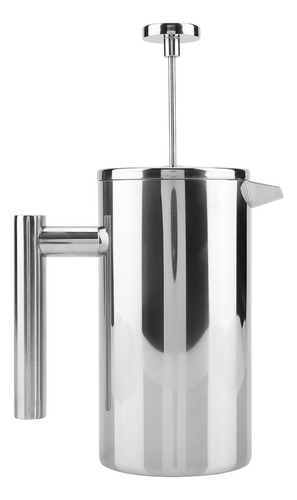Cafetera De Acero Inoxidable De Doble Pared Francesa
