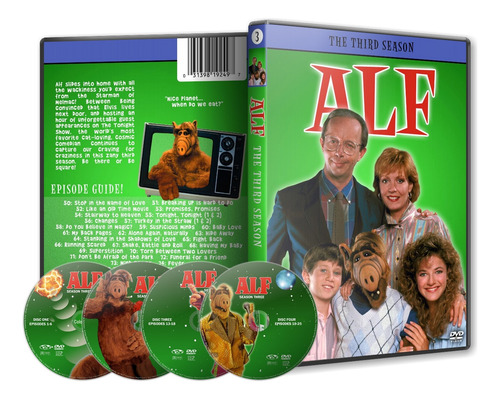 Alf Serie Completa En Dvd Latino/ingles Subt Español