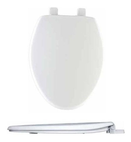 Asiento Wc De Plastico Ajustable Cierre Suave Ovalado Bemis
