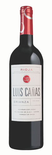 Vino Tinto Luis Cañas Crianza Rioja 750 Ml.