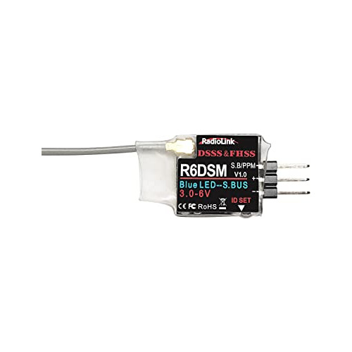 Receptor Micro Rc Radiolink R6dsm 2.4ghz 10 Can