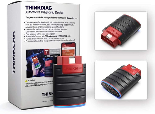 Imagen 2 de 4 de Escaner Automotriz Multimarcas Thinkdiag Full Marcas