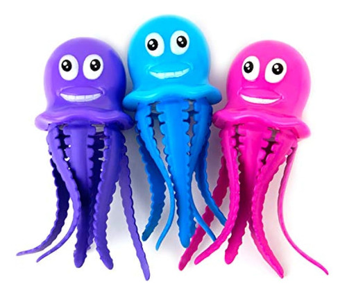 Boley Catch The Octopus Dive Toys - Juego De 3 Juguetes De P