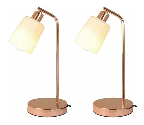 Lámpara de mesa Rubiera Rose Gold Lámpara de mesa
