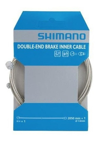 Cable Freno Shimano Mtb/ Ruta  1,6 X 2050 Mm - Racer 