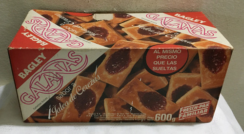 Antigua Caja Galletitas Galanas - Almacen - Bagley - No Lata (Usado)