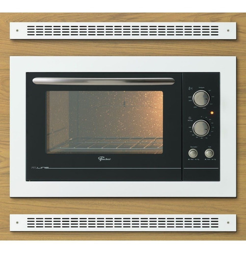 Forno Elétrico De Embutir Fischer Fit Line 44l Branco 127v