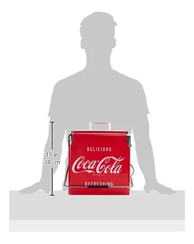 Nevera Portátil Estilo Retro De Coca-cola