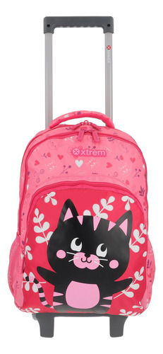 Mochila Con Carro Infantil Xtrem Lincoln Animales 22 Litros