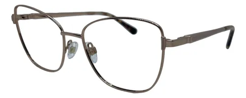 comprar Armação De Óculos Ana Hickmann Ah10059 05a Rosé Brilho Cor Rosa Tamanho 57