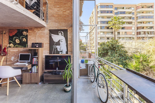 Loft Duplex En Edificio Premiado Bienal Arquitectura, Ñuñoa