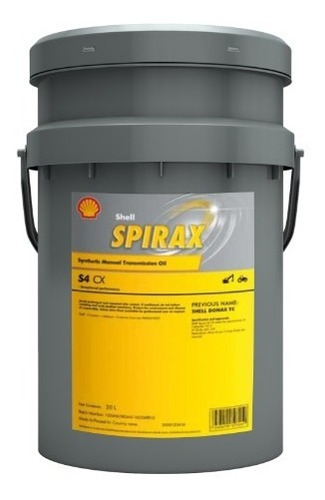 Aceite Hidráulico Shell Spirax S4 Cx 10w C19l (cat Hydo 10w)