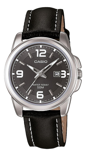 Reloj Casio Ltp-1314l-8a Acero Mujer Plateado