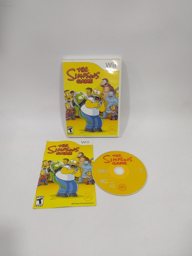 The Simpsons Game - Nintendo Wii 