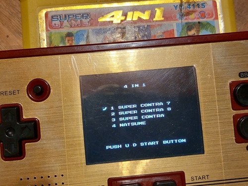 Family Game Juego 3 En 1 Juegos Contra Para Consolas 8bits (Usado)