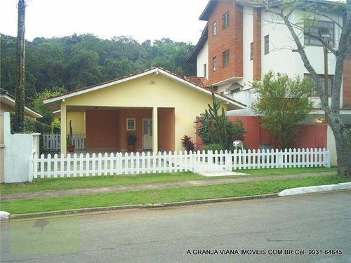 Casa Com 3 Dormitórios À Venda, 170 M² Por R$ 925.000,00 - Granja Viana - Cotia/sp - Ca0366