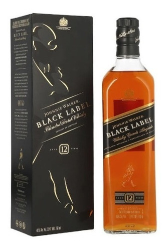 Whisky Johnnie Walker Black Label, 750 Cc. /bbvinos