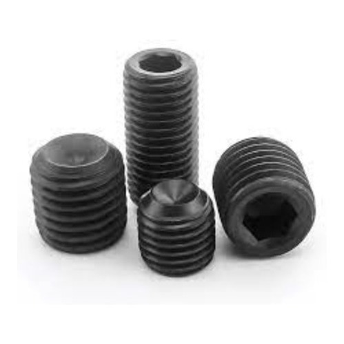 5/16 -24x3/8 Fino Opresor Punta Copa Negro 80 Piezas