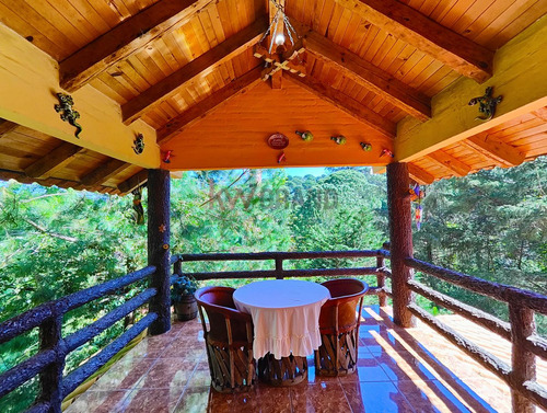 Cabaña En Mazamitla La Cofradía Con Vista Al Bosque Ideal Para Inversión