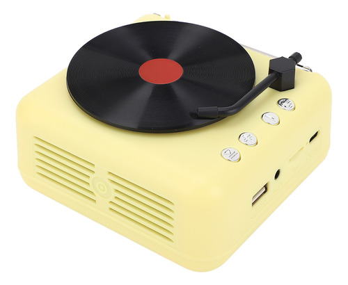 Altavoz Estilo Tocadiscos Retro Hifi Con Calidad De Sonido B