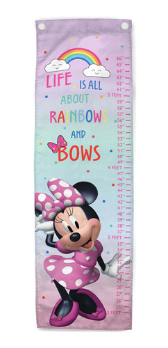 Tabla De Crecimiento Para Niños De Minnie Mouse Pink