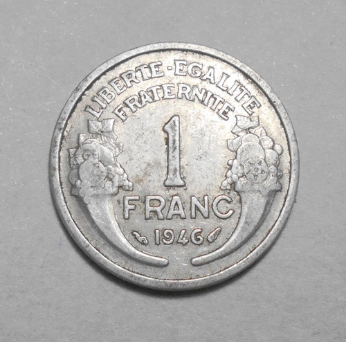 Francia 1 Franco 1946 - Cuerno De La Abundancia - Km#885a