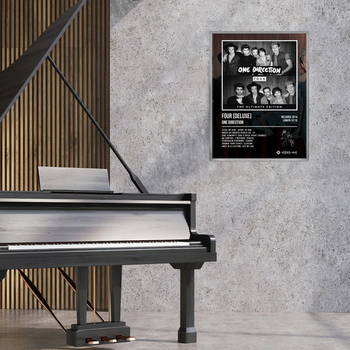 Poster One Direction Four Album Music Firma 80x60