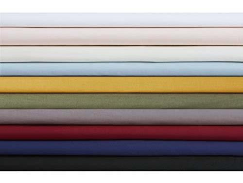 Conjunto Sábanas Algodón Percale Verde Oliva - Twin Xl
