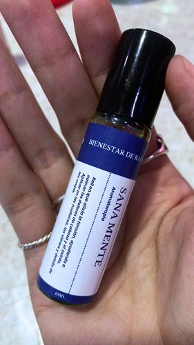 Aceite Sana Mente Lavanda Eucalipto Estrés Dolor De Cabeza