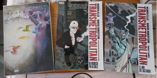 Transmetropolitan Y Black Orchid 