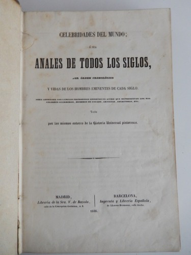 Anales De Todos Los Siglos 1846