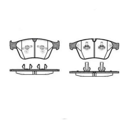 Pastilha Freio Diant Classe Ml 350/ Gl320/450 Class R 350 05