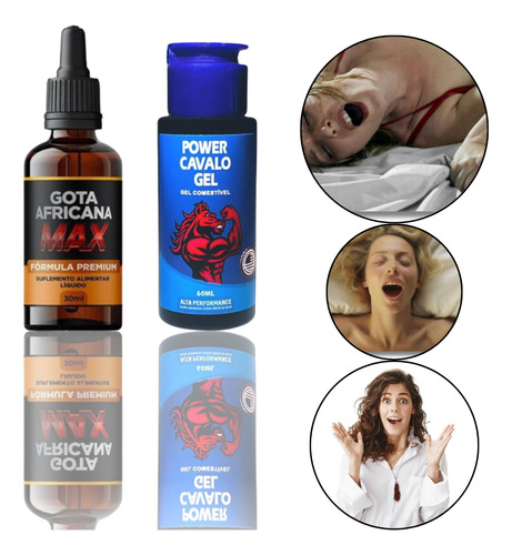 Kit 1 Gotamax + 1 Power Gel: Mais Força E Firmeza Com Tudo !