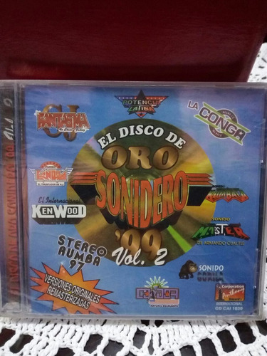 El Disco De Oro Sonidero 99 Vol 2 Cumbia Corporation Anthony