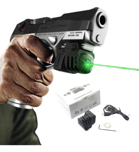 Mira Laser Taurus Glock Sig Sauer 9mm Usb Tactica Xchws P