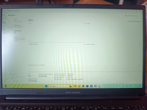 Laptop Asus Vivobook 15.6'' F1502 Intel Core I9-13900h Azul (Usado)