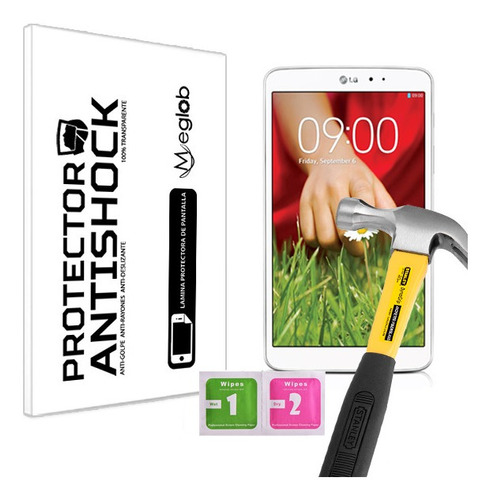 Protector De Pantalla Anti-shock Tablet LG G Pad 83