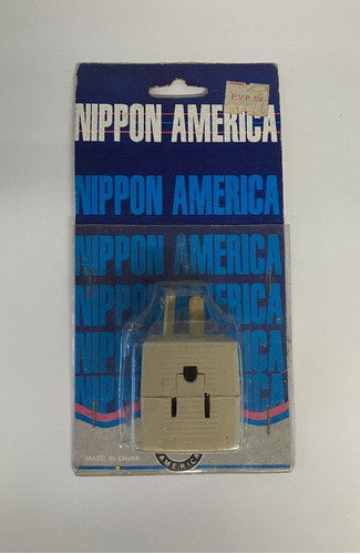 Adaptador Conector Triple Benjamin Con Tierra Nippon America