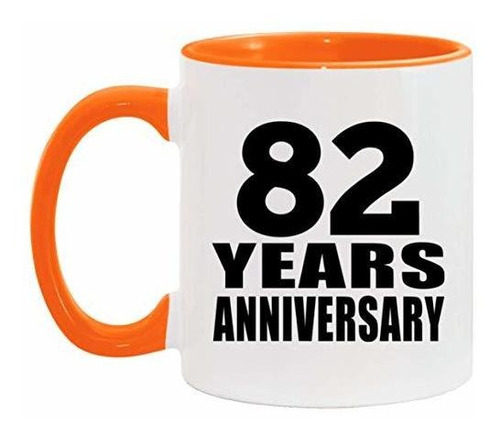 Taza, Vaso Desayuno - 82 Aniversario 82 Años Aniversario - T