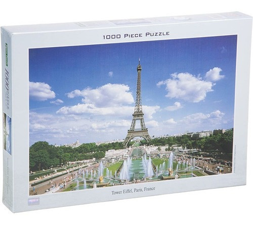 Puzzle Tomax Rompecabezas Torre Eifel Paris X 1000 Piezas