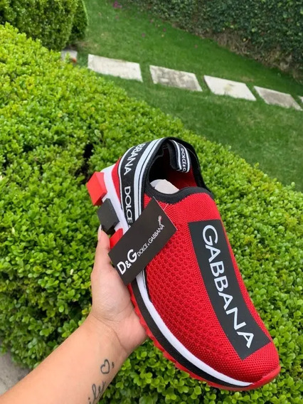 Tenis Dolce Gabbana Rojos | MercadoLibre 📦