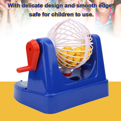 Mini Máquina De Bingo Para Niños Juego De Mesa Divertido